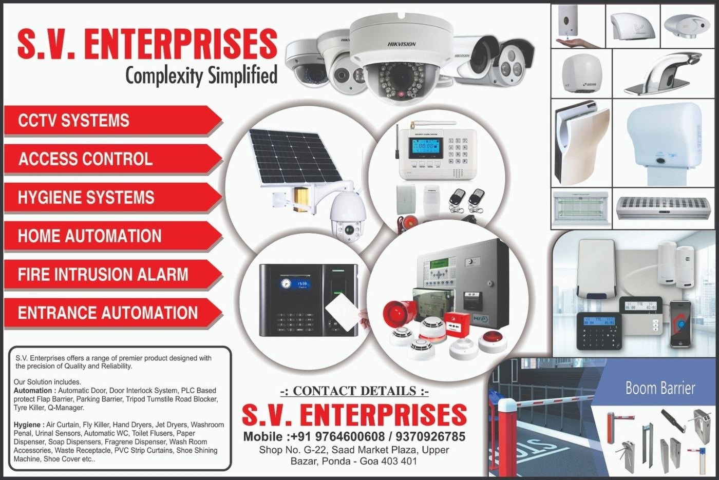 S.V. Enterprises store, Ponda, Goa