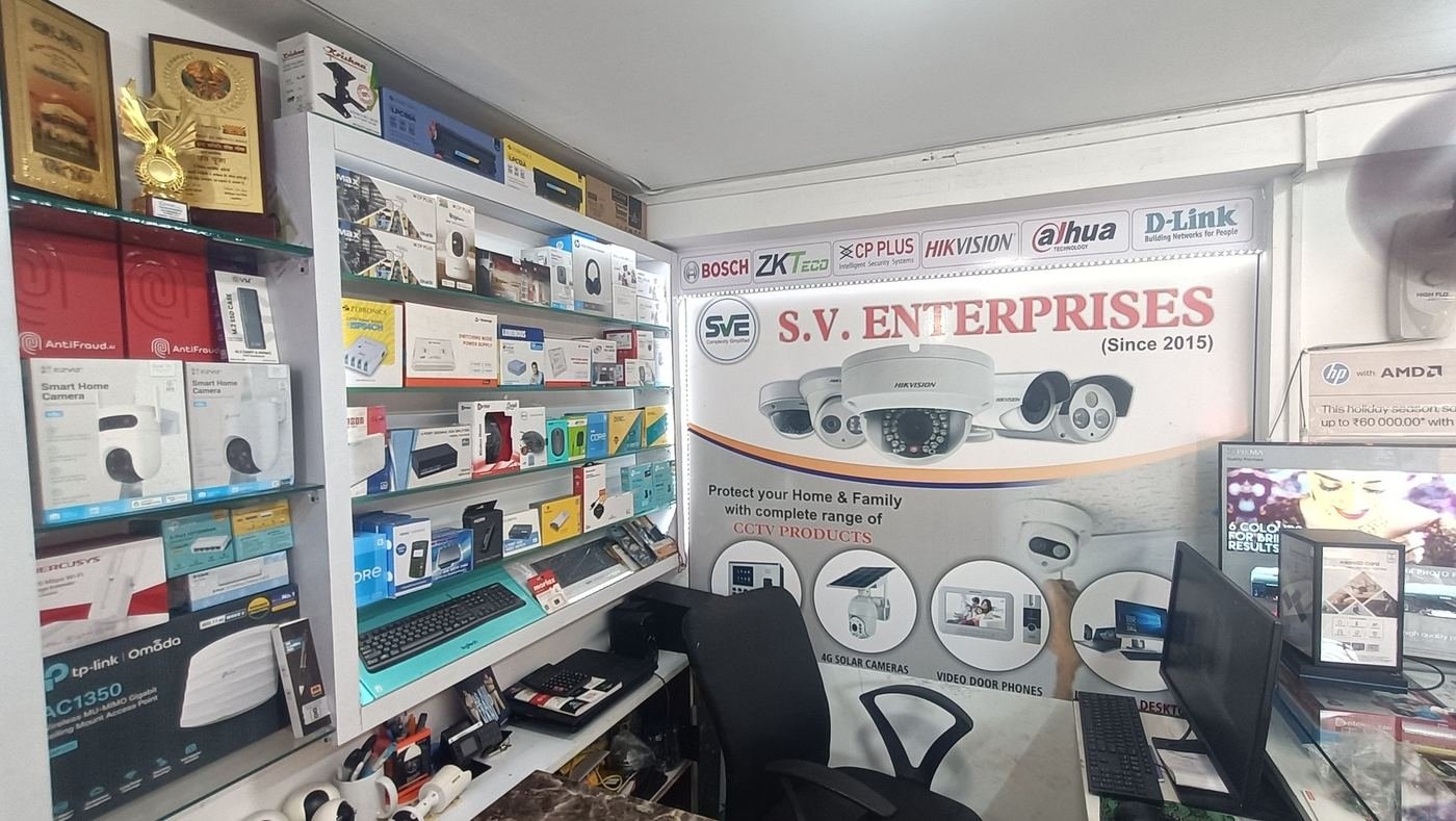 S.V. Enterprises product range poster
